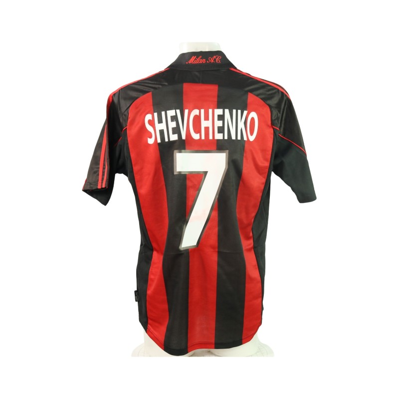 Shevchenko Official AC Milan Shirt, 2000/01