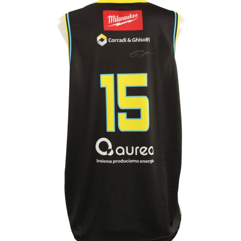 Completo unwashed Estra Pistoia vs Vanoli Cremona 2025 - Autografato