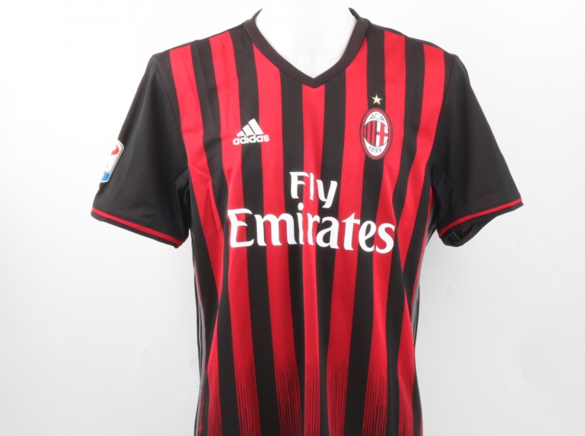 Official Bonaventura Milan Shirt, 2016/17 - Signed