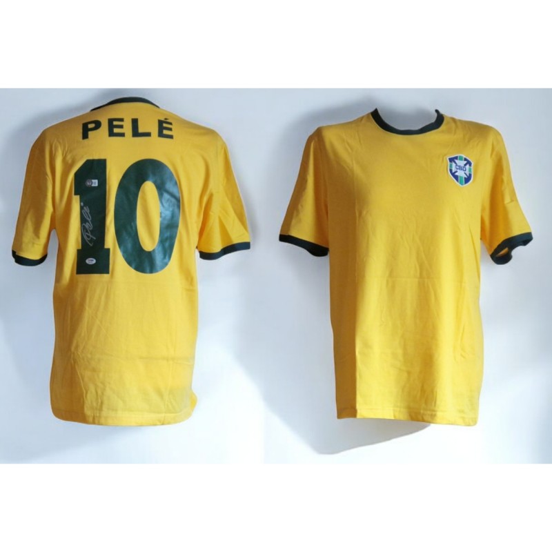 Maglia Pelé Brasile - Autografata