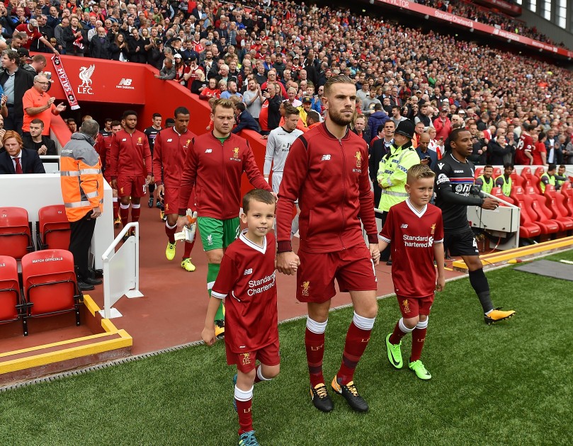 Liverpool FC Mascot Experience