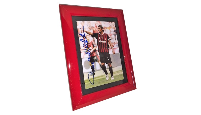 Paolo Maldini Signed Photograph