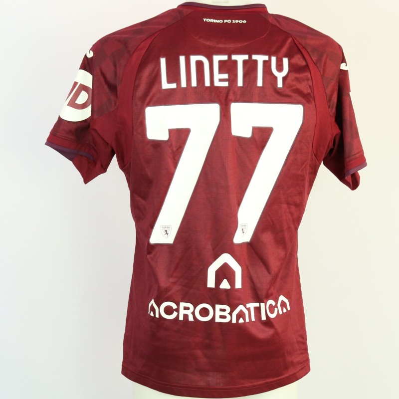 Linetty's Unwashed Shirt, Torino vs Atalanta 2024