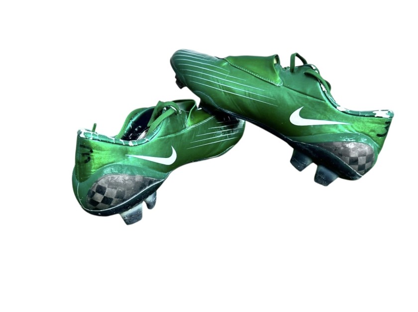 Amantino Mancini's Brazil Nike Match-Worn Football Shoes