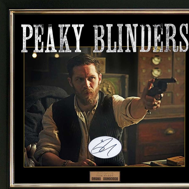 Tom Hardy Signed Alfie Solomons Peaky Blinders Presentation