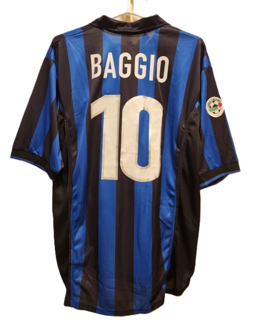 Roberto Baggio's Inter Milan 1998/99 Match-Issued Shirt