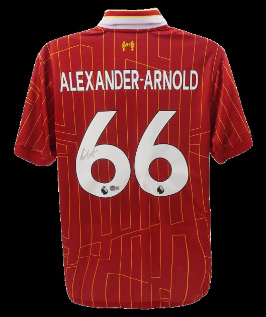 Trent Alexander-Arnold's Liverpool FC Signed Replica Shirt