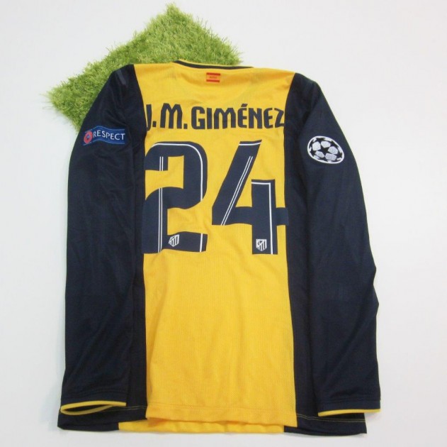 Gimenez match worn shirt, Juventus-Atletico swapped with Chiellini