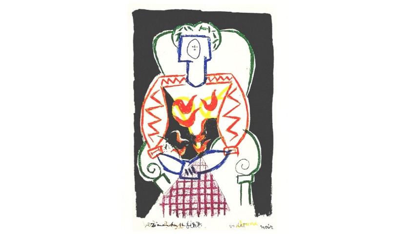 Reine by Pablo Picasso in 1949