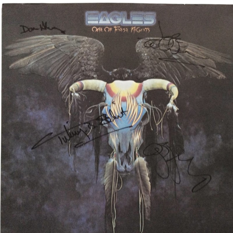 Eagles Signed Vinyl LP