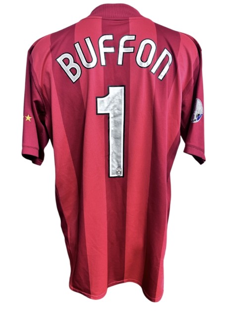 Buffon's Juventus Match-Worn Shirt, TIM Cup 2007/08