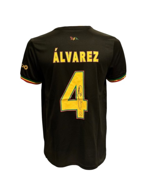 Edson Alvarez's AFC Ajax 2020/21 Signed Bob Marley Shirt