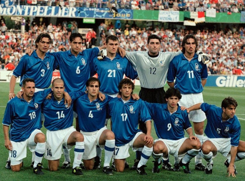 Albertini's Italy Match Shirt, WC 1998