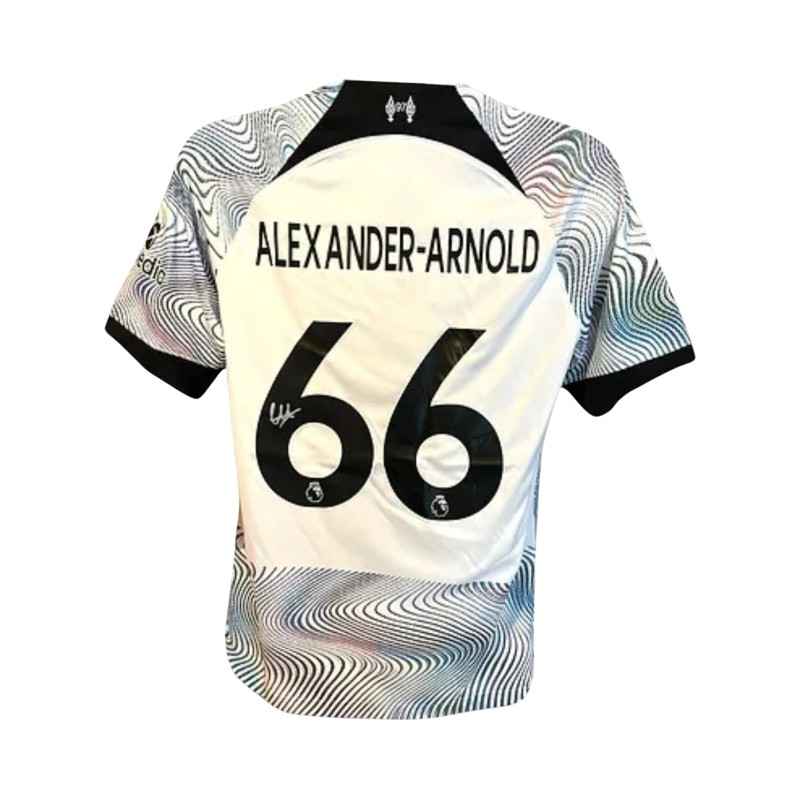 Trent Alexander-Arnold's Signed Official Liverpool 22/23 Away Football Shirt