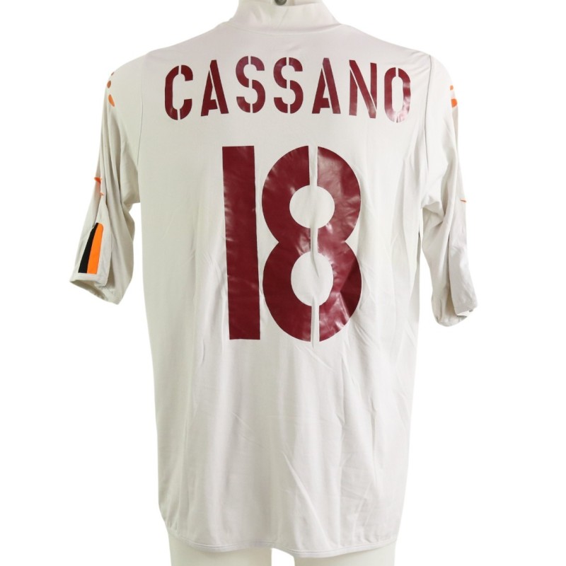 Cassano's AS Roma Match Shirt, 2003/04
