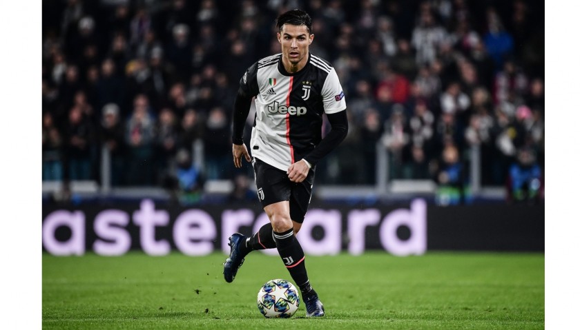 Ronaldo's Juventus Signed Match Shirt, UCL 2019/20