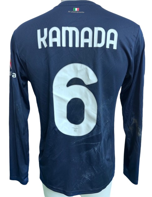 Kamada's unwashed Shirt, Lazio vs Juventus 2024 - Coppa Italia semi-final first leg