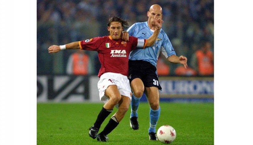 Totti's Roma Match Shirt, 2001/02