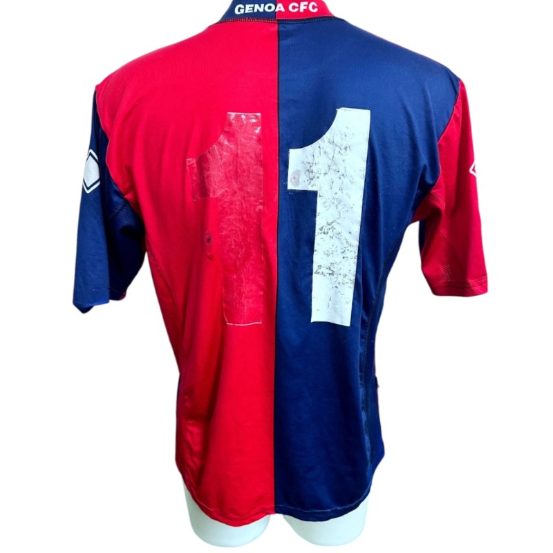 Genoa Primavera Match-Worn Shirt, 2008/09