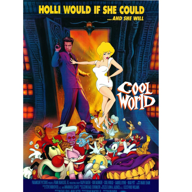 Cool World (1992) Original Movie Poster – Paramount Pictures Executive Collection – 27 x 41 Inches