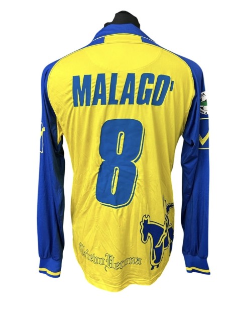 Maglia Indossata Malagò Chievo Verona, 2009/10