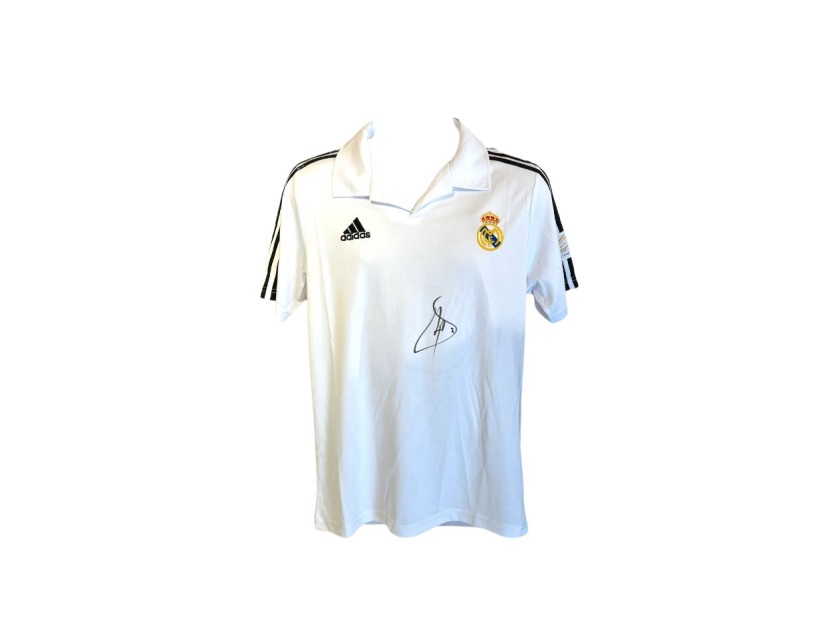 Replica maglia Real Madrid 2001/02 firmata da Raul