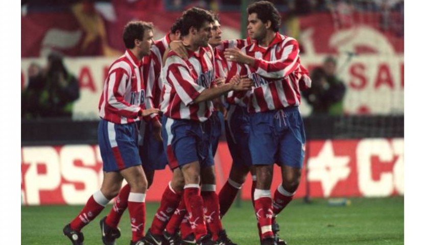 Vieri's Atletico Madrid Match Shirt, 1997/98 - CharityStars