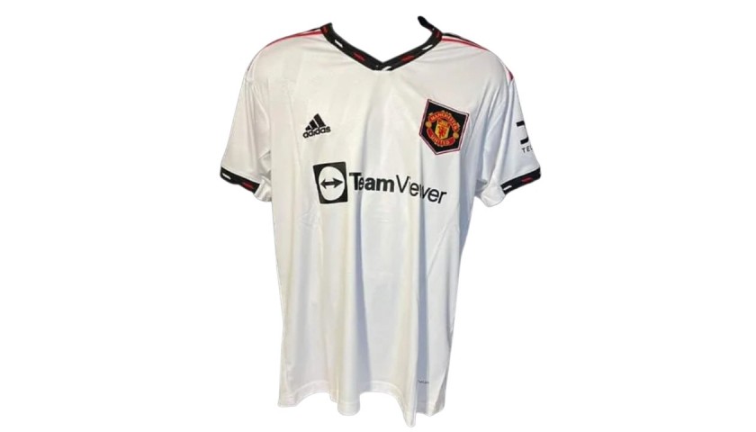 Maglia away Cristiano Ronaldo Manchester United, 2022/23 - Autografata -  CharityStars