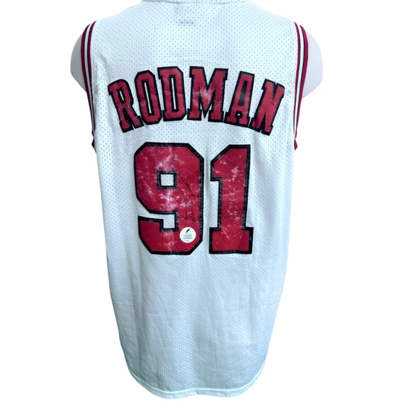 Dennis Rodman's Chicago Bulls Signed Official Jersey