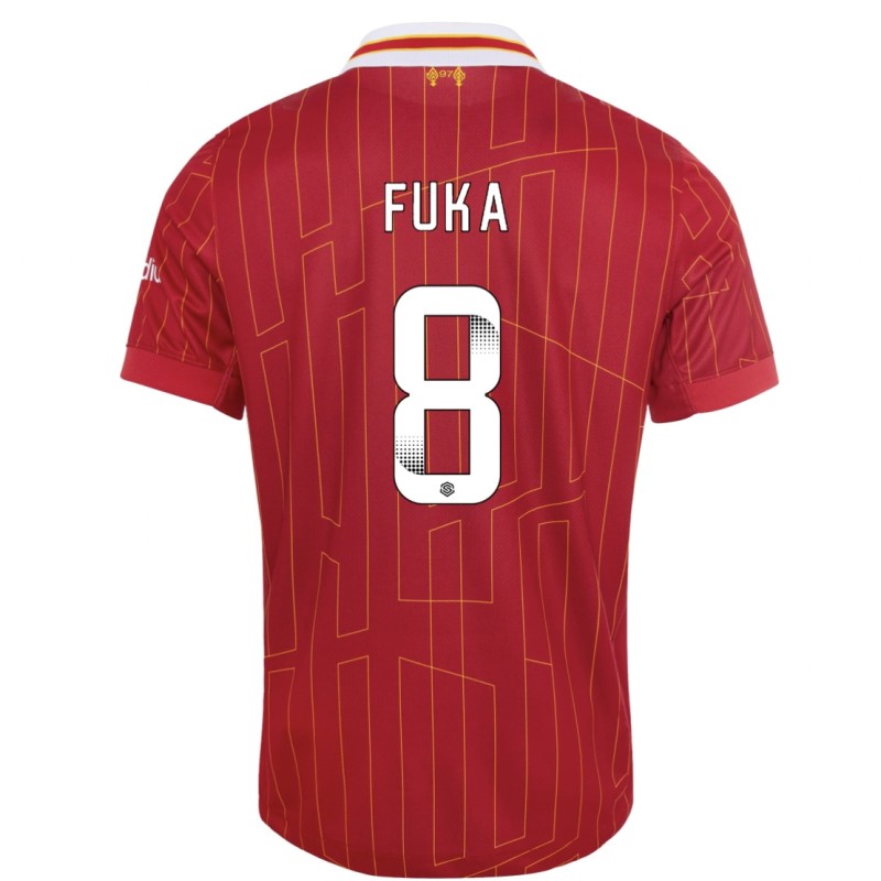 Fuka Nagano Collezione 'Futuremakers x Liverpool FC' - Maglia indossata durante la partita