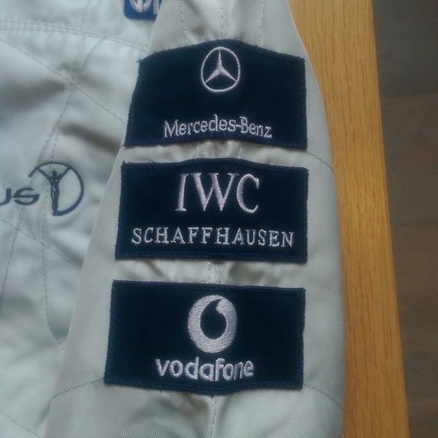Mika Häkkinen's worn and personalised racing suit