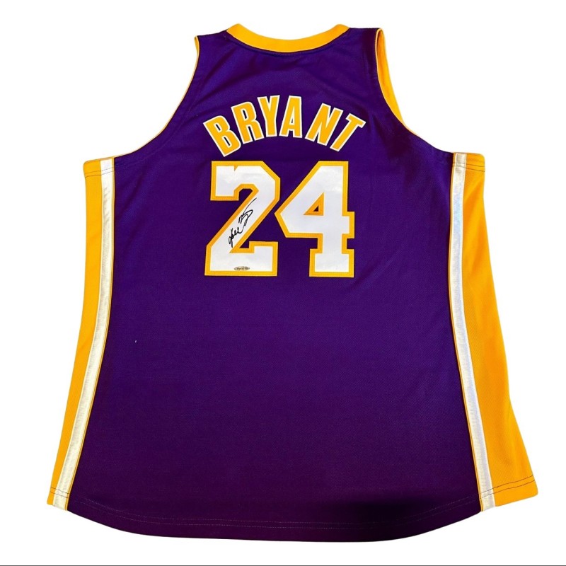 Kobe Bryant Official LA Lakers Signed Jersey, 2008/09 - Upper Deck COA