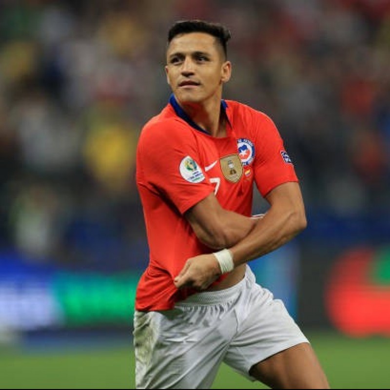 Sanchez's Match Shirt, Colombia vs Chile Copa America 2019