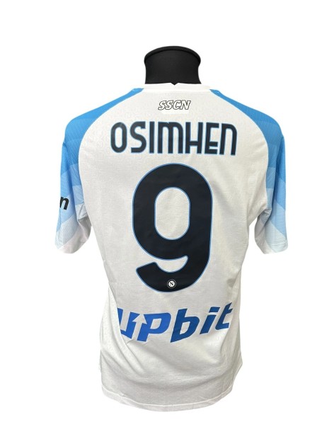 Osimhen's Napoli Issued Shirt, 2022/23