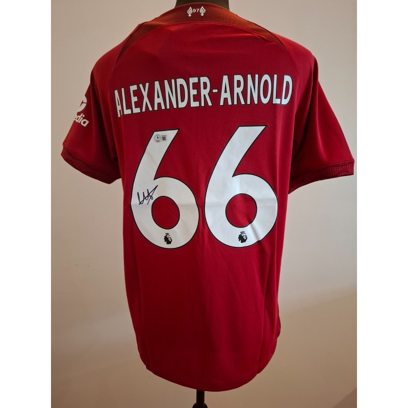 Trent Alexander-Arnold 2021/22 Signed Replica Shirt