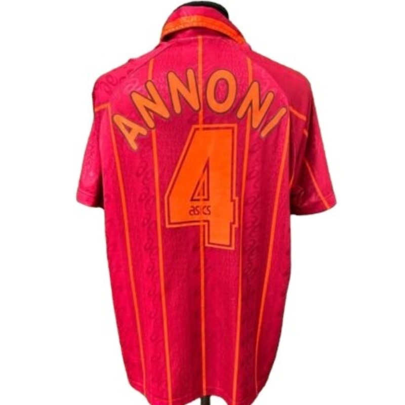Annoni's Roma Match-Issued Shirt, 1996/97