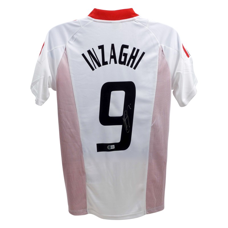 Filippo Inzaghi's AC Milan Signed Replica Away Shirt