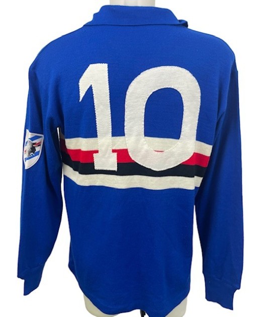 Mancini's Sampdoria Match-Worn Shirt, 1987/88