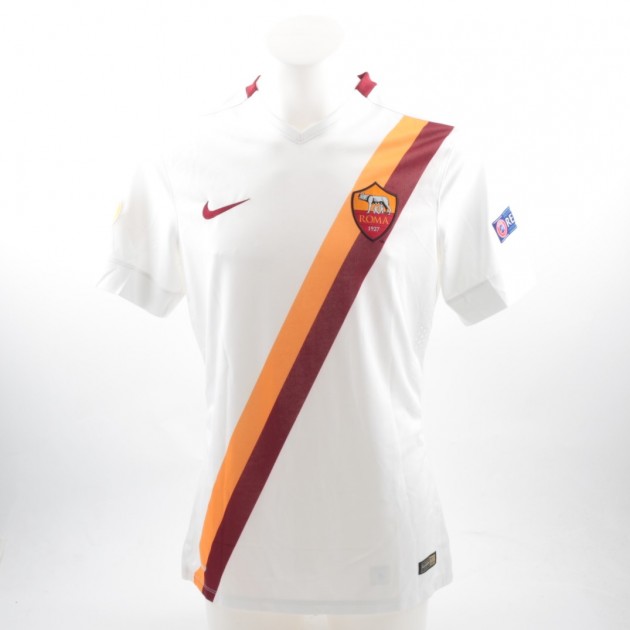 Florenzi issued shirt Roma-Feyenoord, Europa League 19.02.15