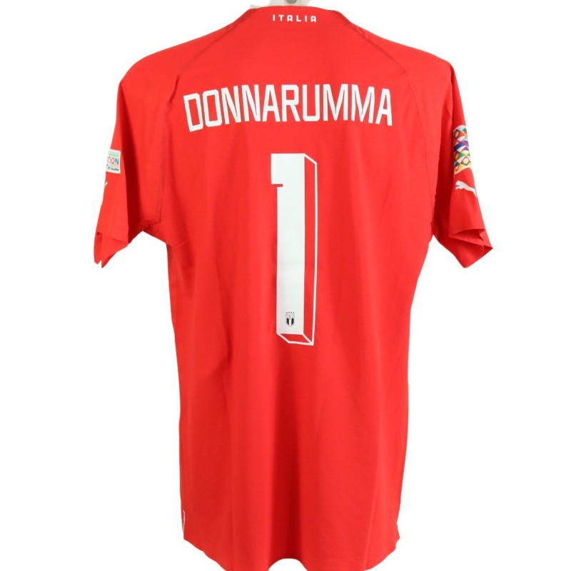 Donnarumma's Match Shirt, Italy vs England 2022