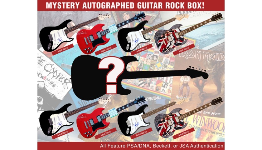 Signed Guitar MYSTERY Box