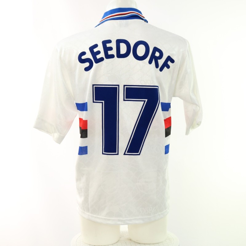 Seedorf's Sampdoria Official Shirt, 1995/96 - "Samp for Peace" Edition