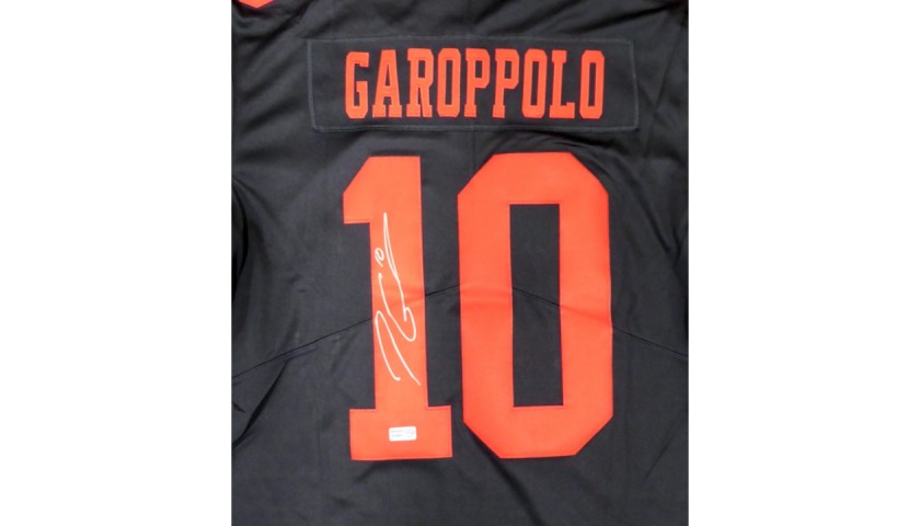 jimmy garoppolo autographed jersey