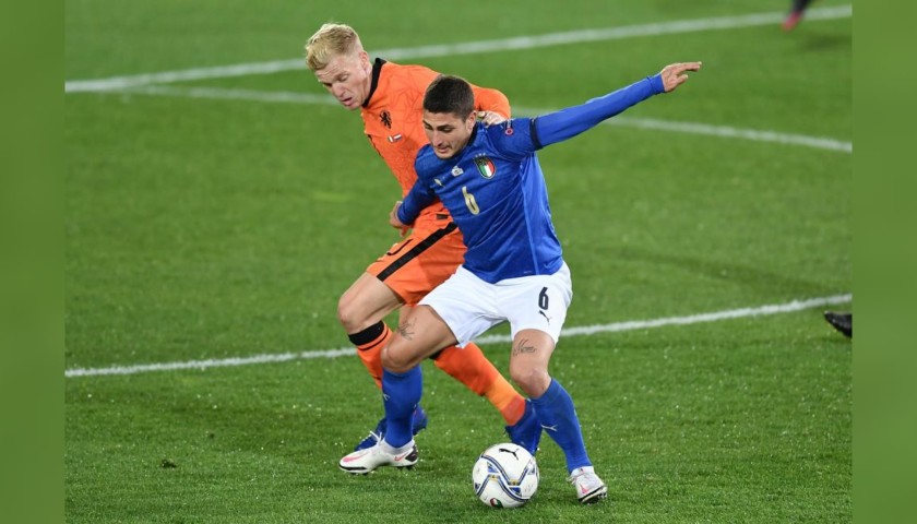Verratti's Match Shirt, Italy-Netherlands 2020
