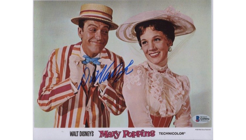 "Mary Poppins" Photograph Signed by Dick Van Dyke