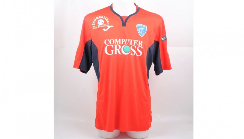 Terracciano's Match-Issued Shirt from Empoli-Ascoli with a Special #AiutiamoLI Patch