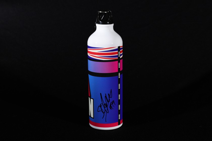 Scott Ogden Signed Custom Designed Drinks Bottle
