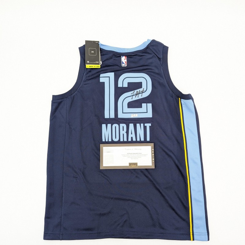 Ja Morant maglia firmata Memphis Grizzlies