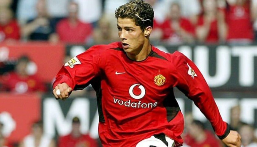 manchester united home jersey 2003 2004 ronaldo n7