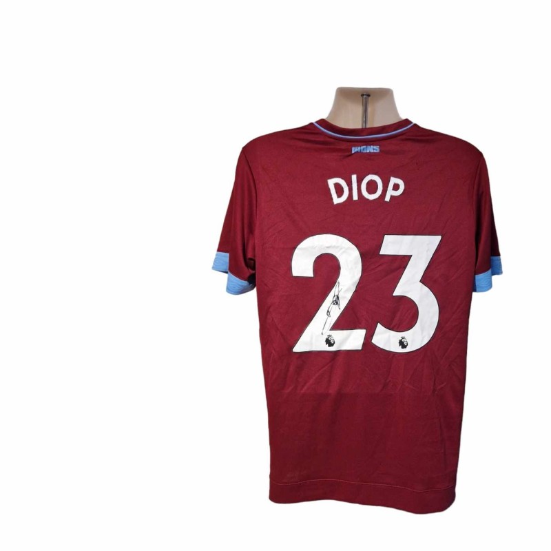 Maglia ufficiale firmata da Issa Diop West Ham 2019/20